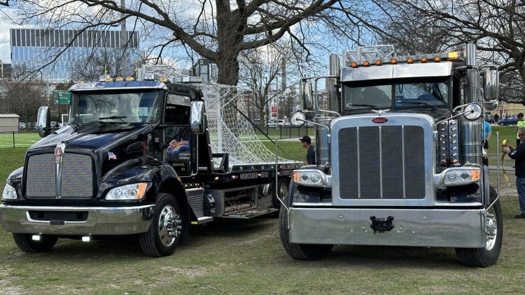 Father and Son w/ Truck 65 and Truck 60